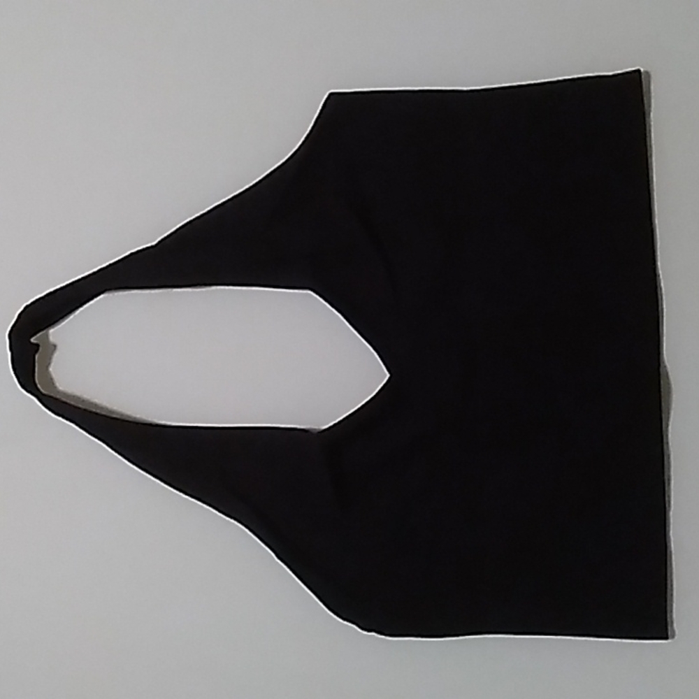 Black Dynamic halter top, one size